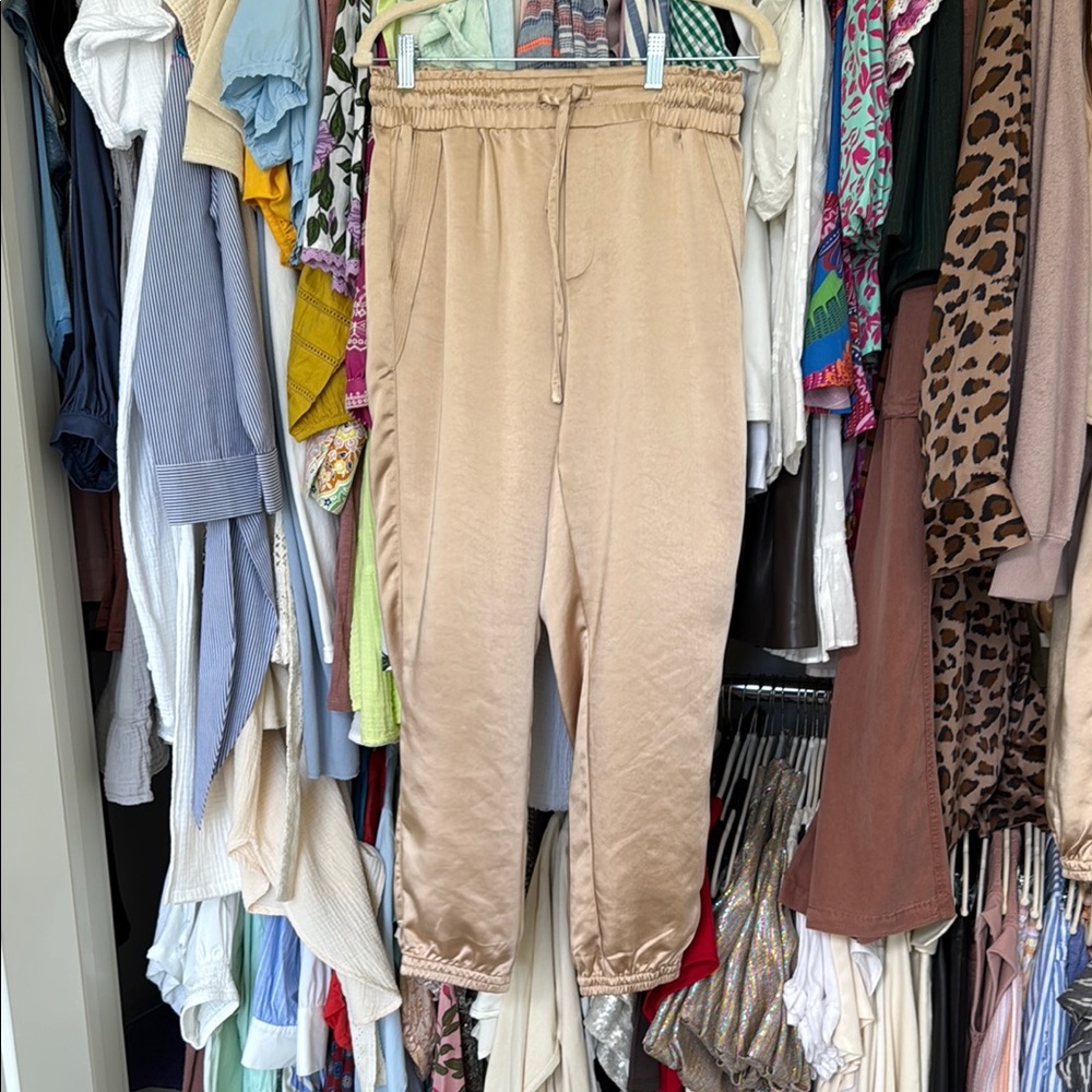 Melissa Nepton Gold Silky pants